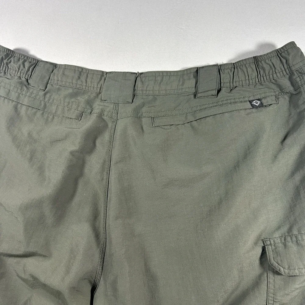 Venturing Uniform Switchbacks Convertible Pants Mens XL Olive Zip Off Cargo BSA